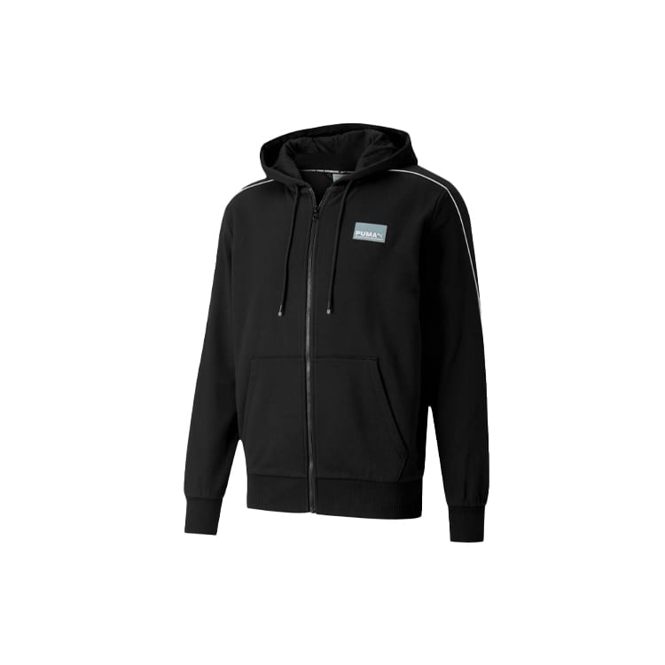 Puma Avenir Jackets Men's Black Hooded Moderate Other 599334-01