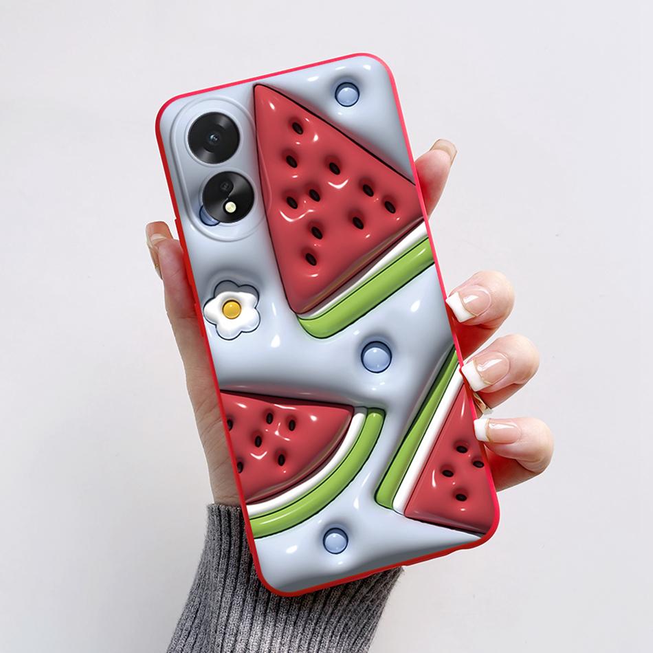For Oppo A18 A38 Case Cute Bear Frog Cartoon Soft Silicon Phone Case For Oppo A38 4G A 38 OppoA38 CPH2579 6.56" Back Cover Capas