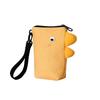 Three-Color Patchwork Women's Canvas Phone and Coin Clutch - Cute, Funny, Handheld Bag for Summer 2021