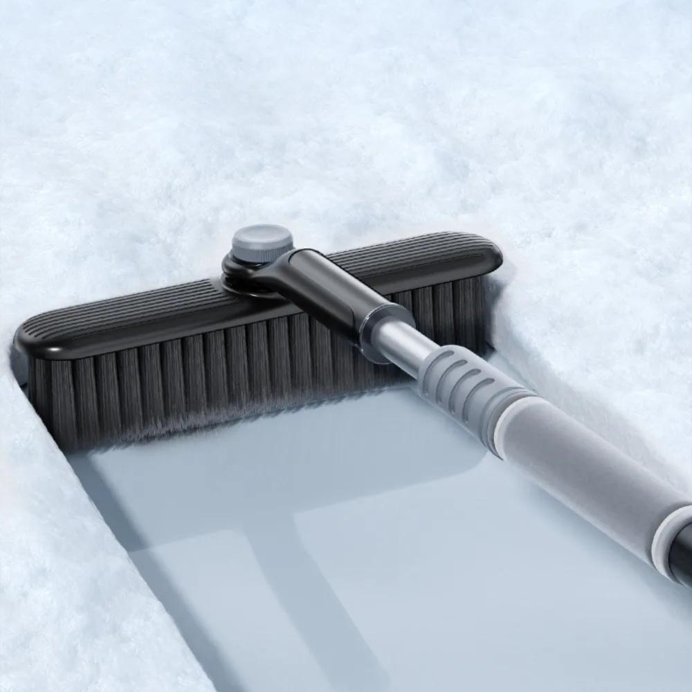 Car Cleaning Brush Multifunction Winter Cars Removal Snow Shovel Universal Windshield Defrosting Snow Scraper With Brush 2 In 1