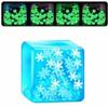Slow Rising Ice Cube Squishy Toy Transparent Soft Tpr Ice Cube Fidget Toy Slow Rebound Colorful Sensory Fidget Toy Relaxation