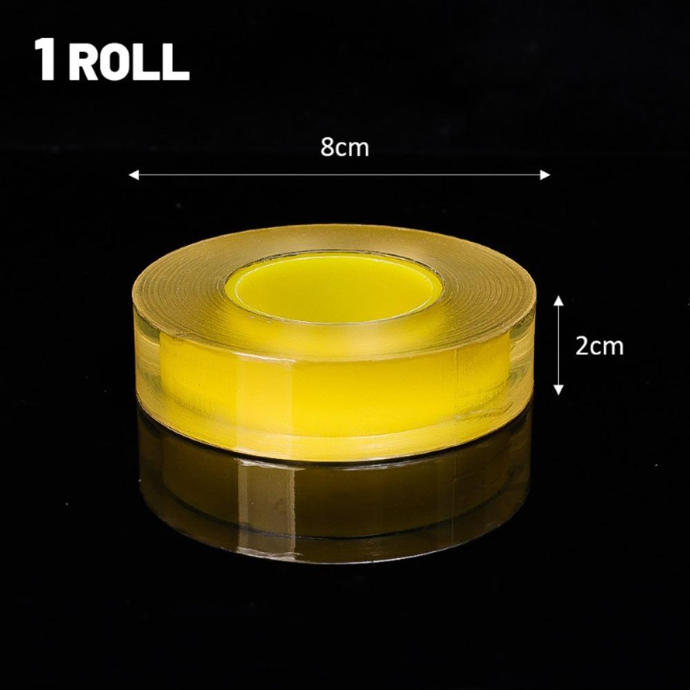 1/1,5/2/3cm PVC Schmuck Schutzfolie Transparente Adsorptionsfolie Neues Klebstofffreies Klebeband