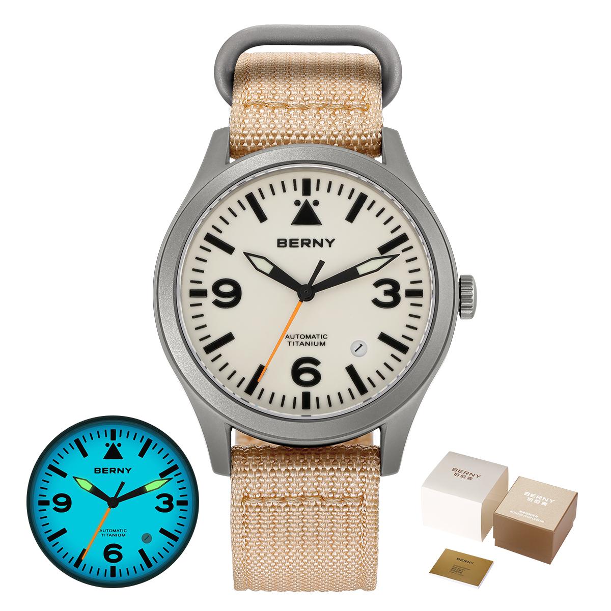BERNY Full Titanium Automatic Watch for