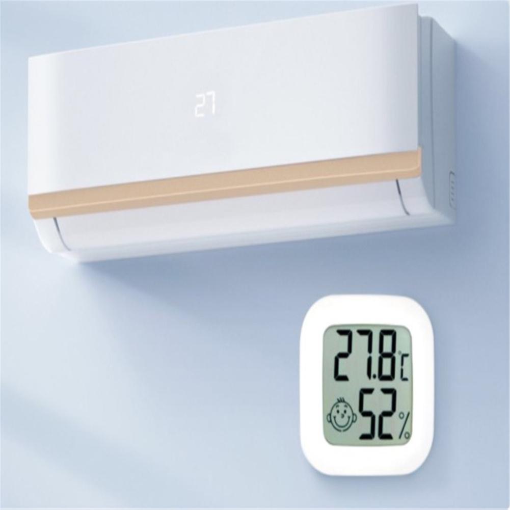 Indoor Lcd Digital Multifunctional Thermometer Hygrometer Humidity Sensor Measurement  Accessories