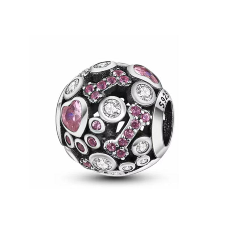 New Fine Copper Plated Sun Moon Star Pendant Diy Bead Dangle Charm Fit Original Bracelet Women Jewelry