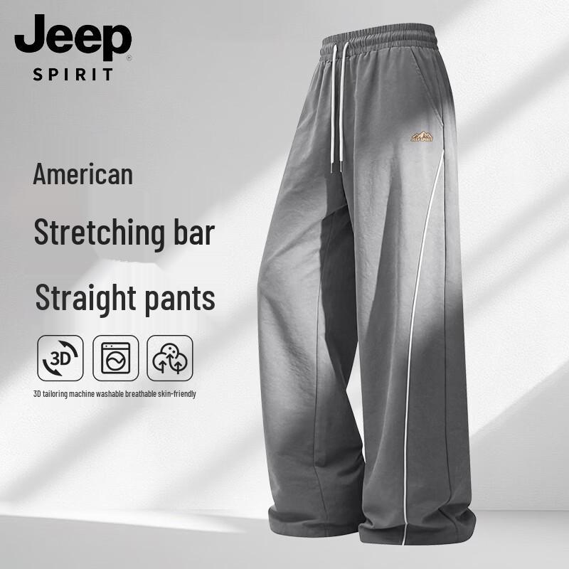 JEEP SPIRIT Men s Summer Outdoor Straight-Leg Pants XL