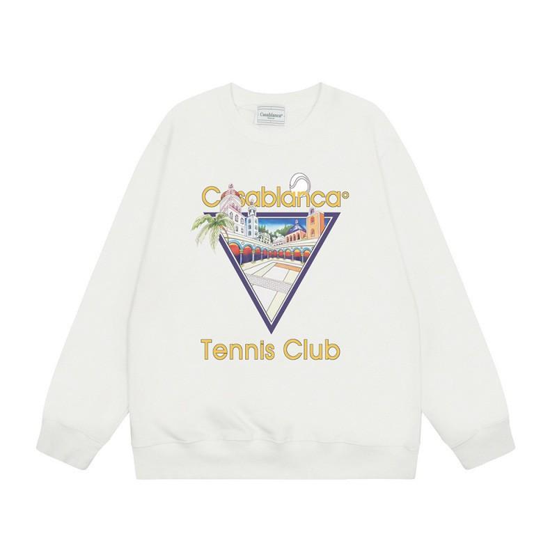 Unisex Oversized Cotton Graphic Print Crewneck Sweatshirt Winter Casual Wear