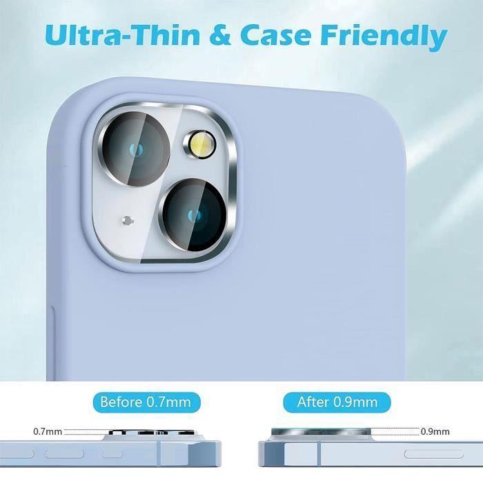 Protection Objectif - BOOLING - pour iPhone 15 - Verre Trempé - Résistant aux rayures - Lot de 2