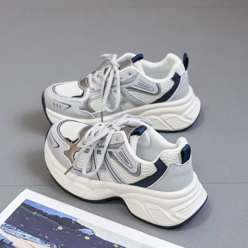 Pantofi Sport Casual cu Talpă Groasă Cel Mai Vândut pentru Femei Respirabili Stil Nou Versatili Pantofi de Tată