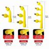 Adjustable Atomizing Sprayer Nozzle Multi Heads Agricultural Spray Head  Garden Accessories