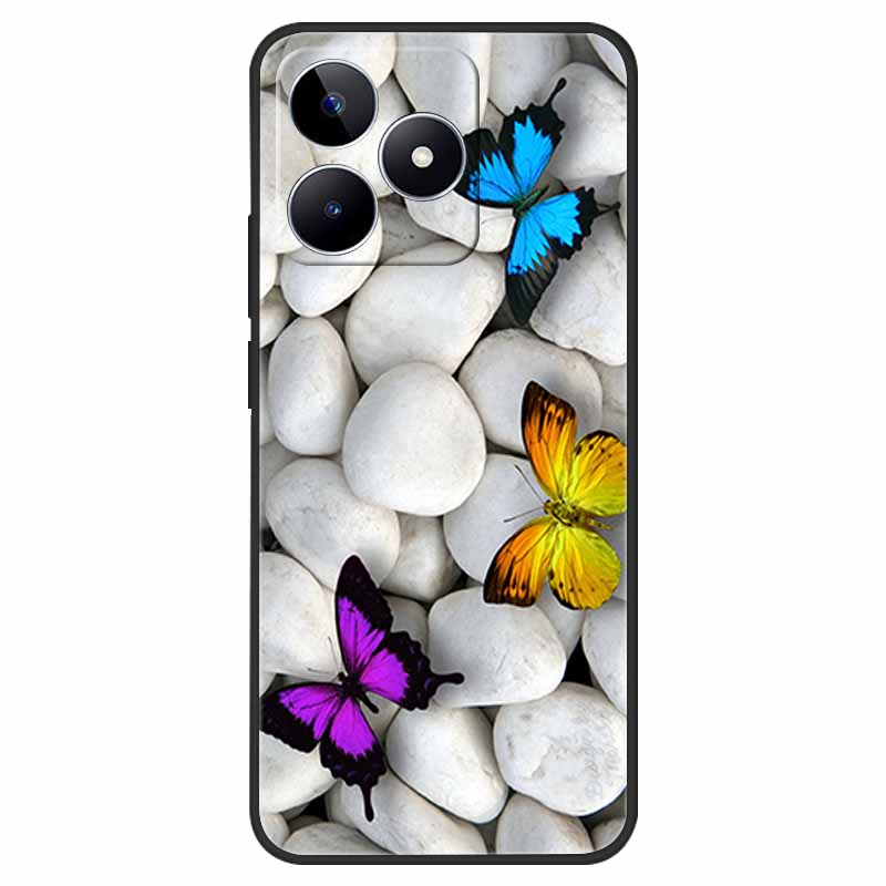 For Realme C53 Case Shockproof Soft silicone TPU Back Cover For OPPO Realme C53 4G Phone Cases Cartoon RealmeC53 C 53 2023