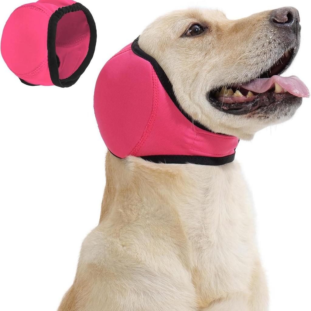 Extra Large Thickened Dog Earmuffs: Noise Reduction Calming Hat and Warm Hooded Sweatshirt for 100-Pound Dogs