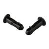 For 240L For Wheelie Bin Lid Black Plastic Hinge Pins Size 67mm by 31mm