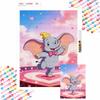 Diamond Painting 5D DIY Dumbo Diamond Art Home Bedroom Wall Decor Craft Handmade Gift