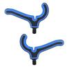 Carp Fishing Rod Rest Head Fishing Rod Butt Rests Fishing Rod Gripper with Thread M3/8 Fishing Pod Holder Fishing Parts