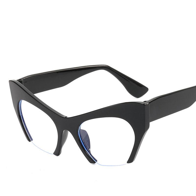 European American Style Women Glasses Frame Cat Eye Shape Blue Light Blocking Woman Glasses High Quality Glasses Women