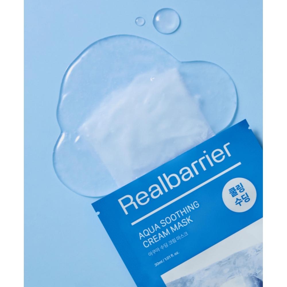 Real Barrier Aqua Beruhigende Creme Maske 10 Stück