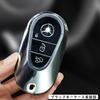 BAGOOD Smart Key Case, Key Holder, Mercedes-Benz Key Case, S-Class, C-Class, Stylish, TPU, Ultra Lightweight, 4 Colors (Black, Transparent)