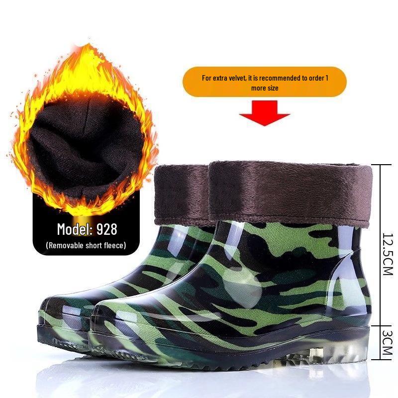 XiHe Waterproof Work Rain Boots