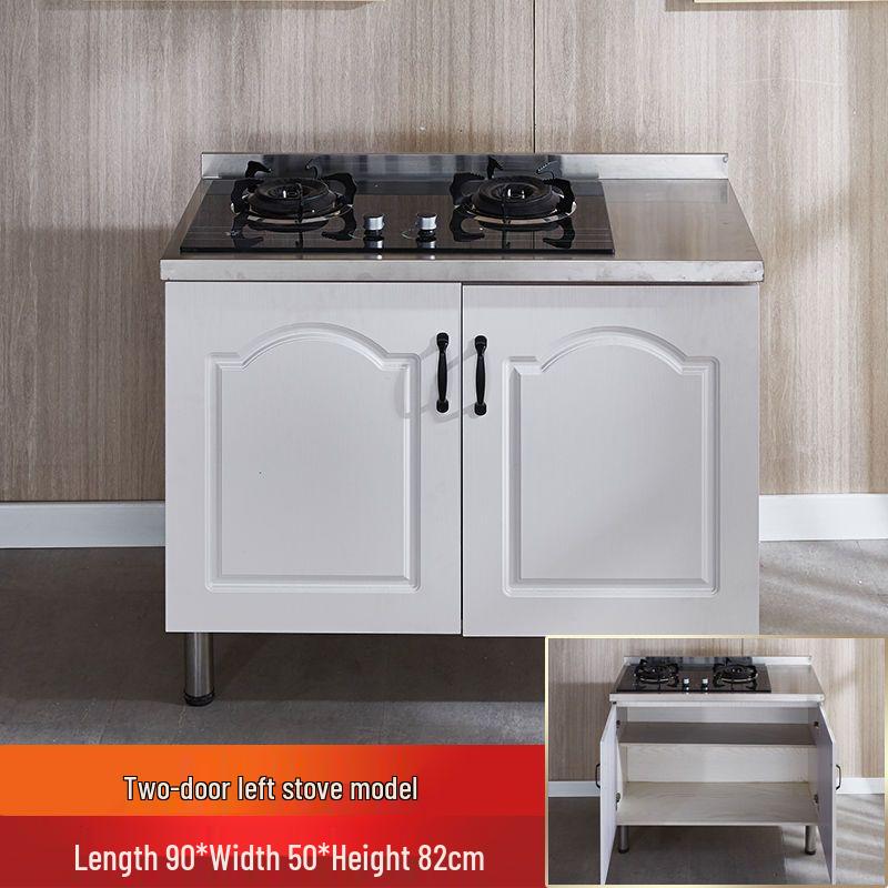 Economical Stainless Steel Kitchen Cabinet for Rental Homes