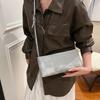 Small Size Crossbody Bag Underarm Design PU Leather Bag New Trendy Shoulder Bag  Travel