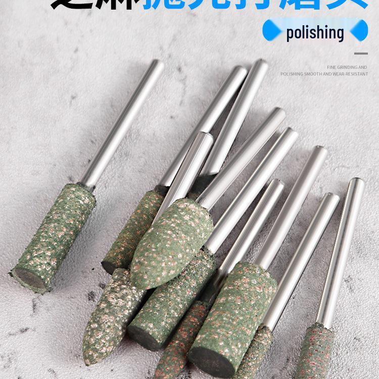 Sesame Rubber Grinding & Polishing Head for Deburring Jade and Metal
