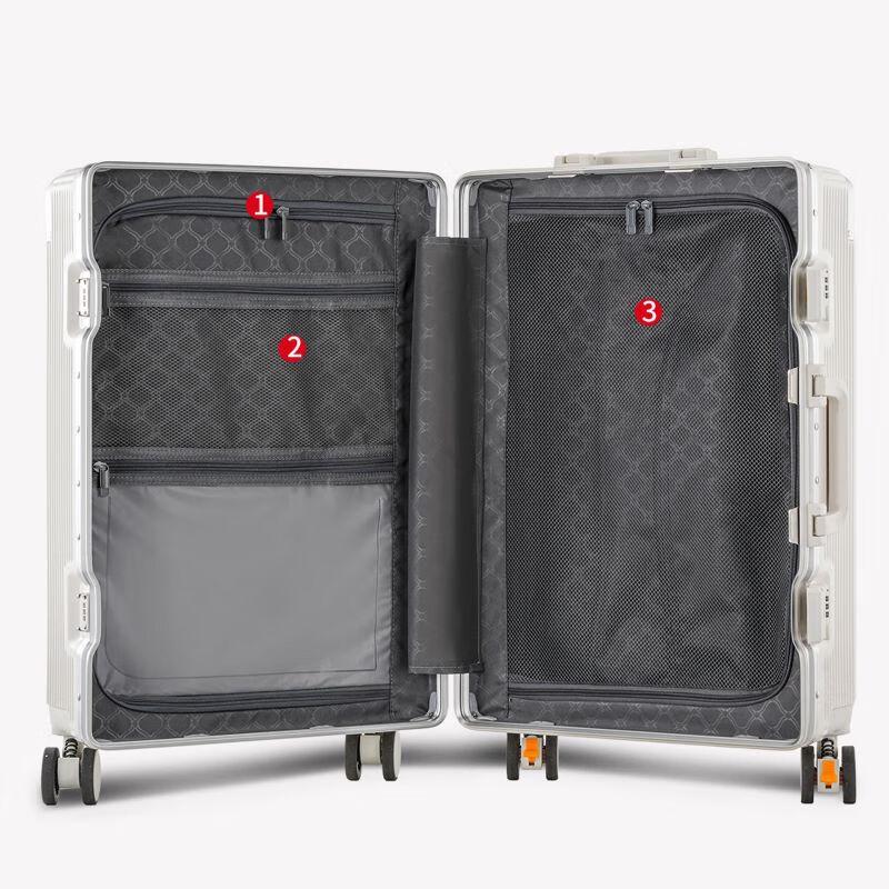 Xiao Yan Aluminum Frame Travel Suitcase