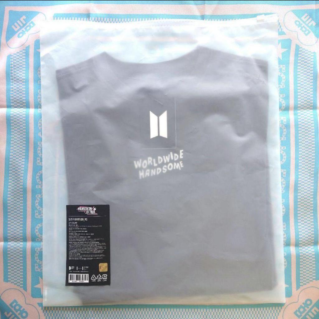 [USED] Officially Sold Out! BTS Jin RUNSEOKJIN Korean Gray WWH T-Shirt M