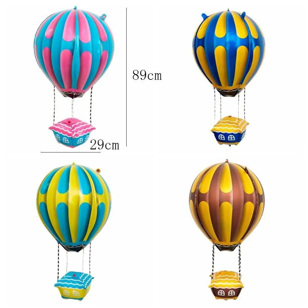 Interessanter Verdickter 4D Heißluftballon Niedlicher Cartoon Folienballon Aufblasbarer Partydekorationsballon Heimdekoration