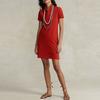 Polo Ralph Lauren Cotton Mesh Polo Dress Women Dresses Red WMPODRSNFA20227-600