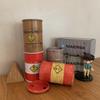 Iron Mini Oil Drum Model Chemistry Oil Drum Model Car Model Storage Box Desktop Decoration War Games Scene Model for Xmas Gifts