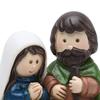 Holy Family Figurine Home Deor Baby Joseph Jesus Mary Mother Christmas Nativity Set Ornament for Church Living Room Office
