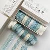 Vintage Style 10 Rolls Washi Tape Set Adhesive Multi-Pattern Scrapbooking Tape Retro DIY Journals Deco Art Supplies