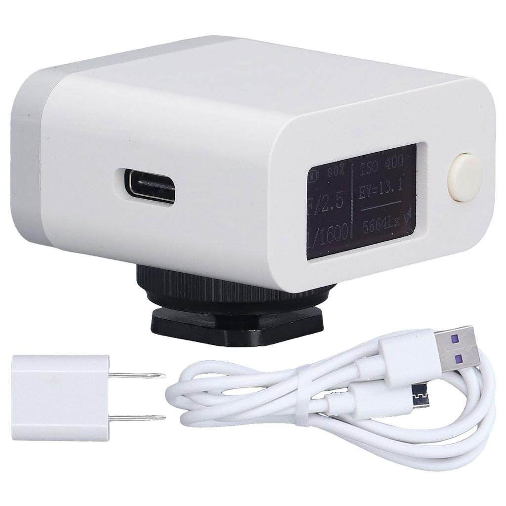 Camera Light Meter Photography Upper Reflection Photometer with USB Cable