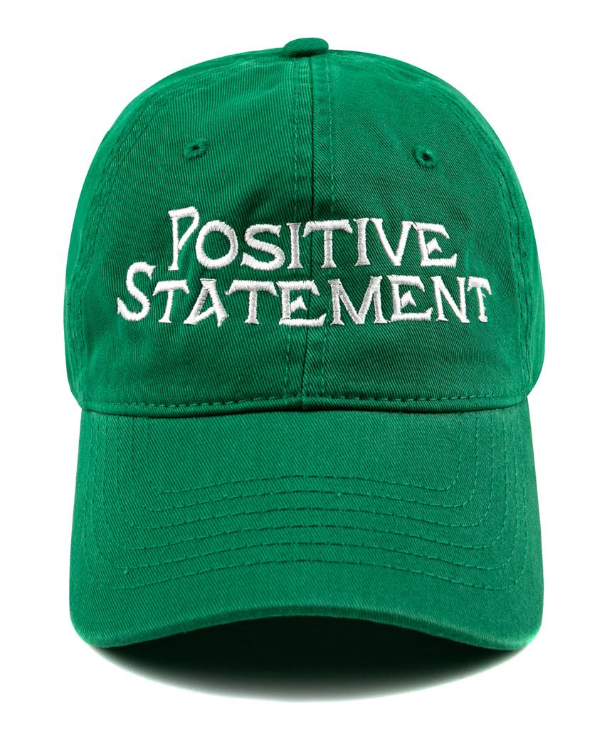 Wig Statement Washed Ball Cap - Green