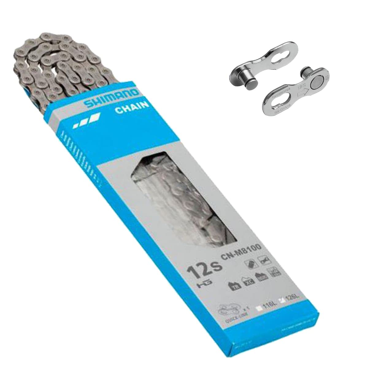 

Shimano 12S 126L 12S quick link CN-M8100 included/SM-CN910-12