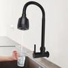 1 Pcs Kitchen Sink Flexible Hose Cold Water Two Modes Tap Wall Mounted Telescopic Rotating Faucet Accessories