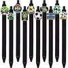 10pcs Soccer Pen Gel Pens Soccer Party Favors Black Ink Pens Gifts for Teachers Stationery Office Classroom
