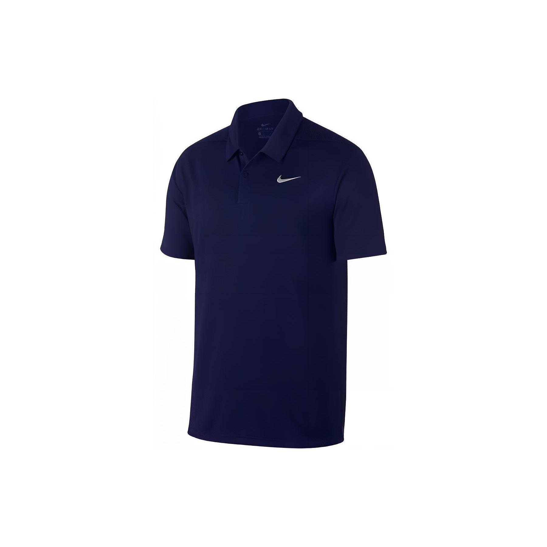 Nike Golf Dri-FIT Essential Polo Shirt Navy Blue Men s AJ5480-492