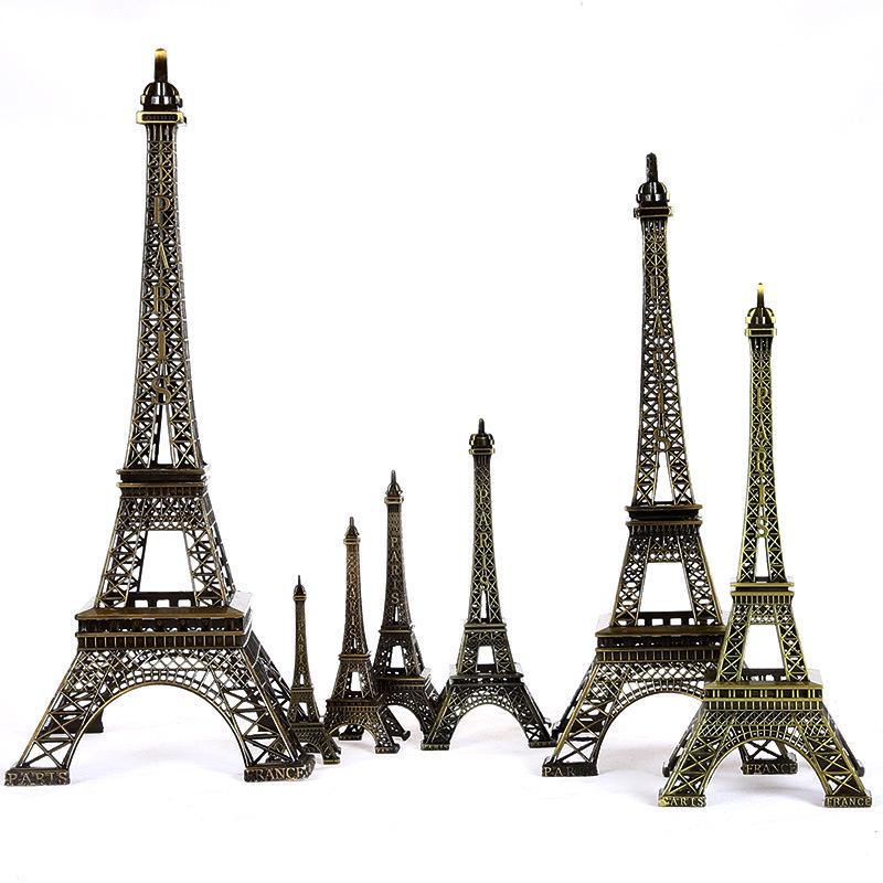 Eiffel Tower Romantic Iron Art Tabletop Decor for Home or Office