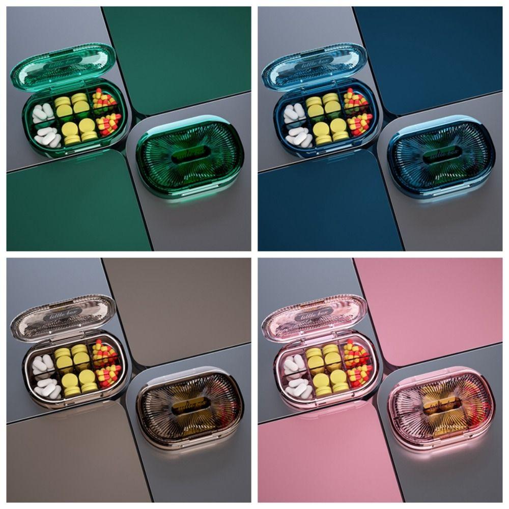 Portable Pill Storage Box Waterproof Pill Case Mini Sealed Storage Medicine Box  Home
