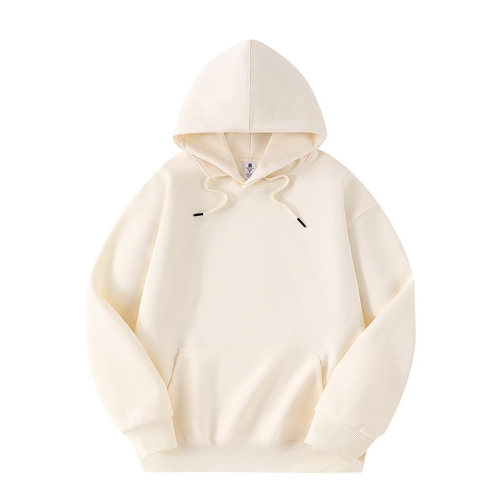 Felpa con Cappuccio Casual Unisex Felpe Classiche Monocolore Moda Comoda Opzione per Stratificare Ideale per Sport Outdoor&Quotidiano