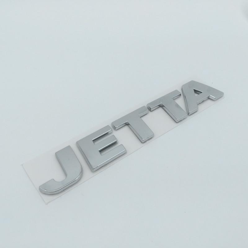 1pcs 3D ABS JET-TA Car Rear Bumper Trunk Letter Emblem Sticker Badge Decal Car Styling