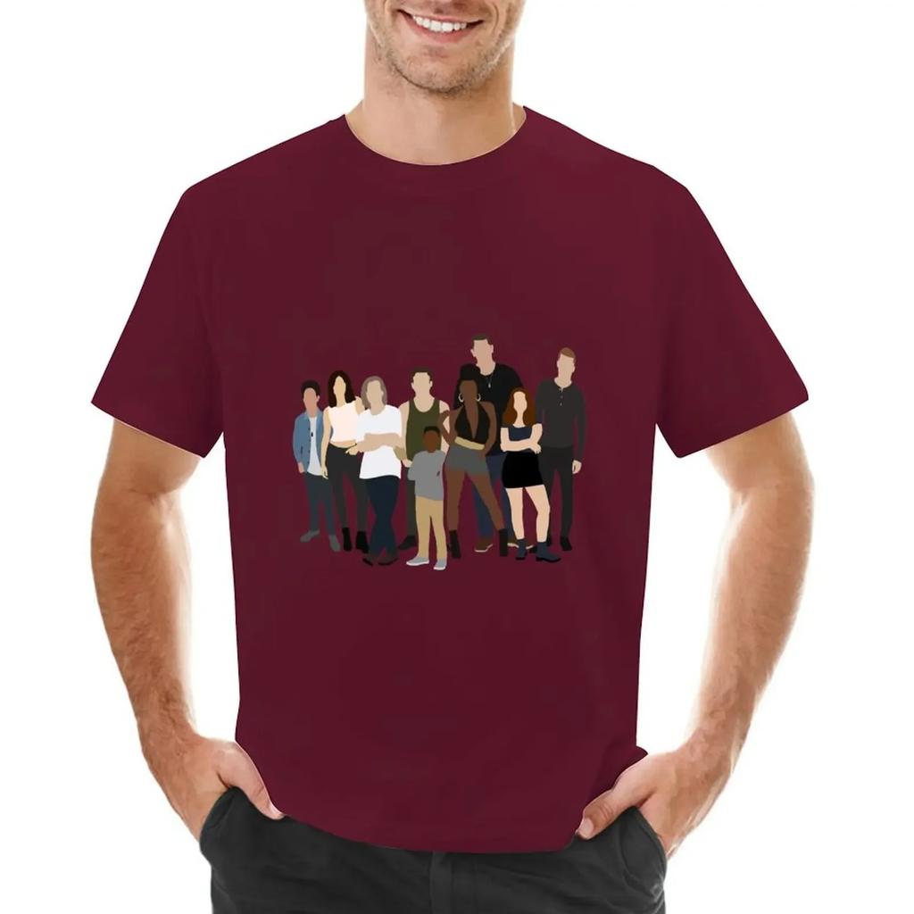 Gallagher Family 1 T-shirt sweat anime vintage aesthetic clothes black t shirts for