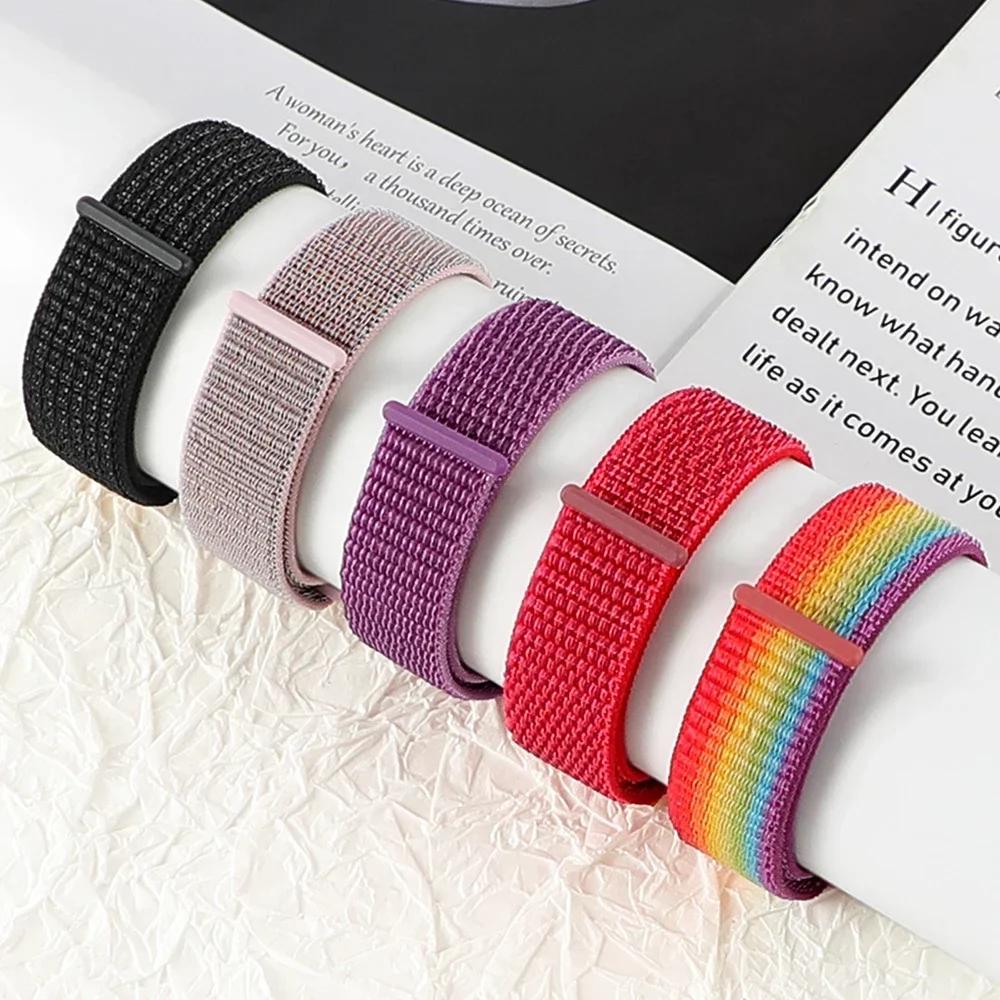 20/22mm Nylon Loop Strap For Amazfit Balance Smartwatch Replacment Bracelet Sport Watchband Correa For Amazfit Balance Watchband