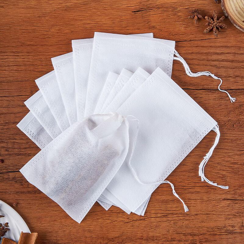 SHUANG YU Non-Woven Filter Bags, Tea Bags, Herbal  Bags, Marinade Bags, 100 Disposable Decoction Bags, Seasoning Bags, Drawstring Style