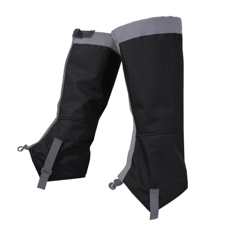 Breathable Leg Gaiters Waterproof Hiking Gaiters Adjustable Snow Boot Gaiters for Mountain Climbing and Snowshoeing