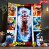 Dragon Ball Practical Daily Blanket Warm Flannel Lightweight Blanket for Home Office THW