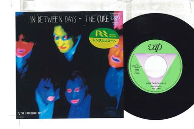 7inch Record CURE - In Between Days / Exploding Boy 1500607 VAP 1985 Japan Rock Used