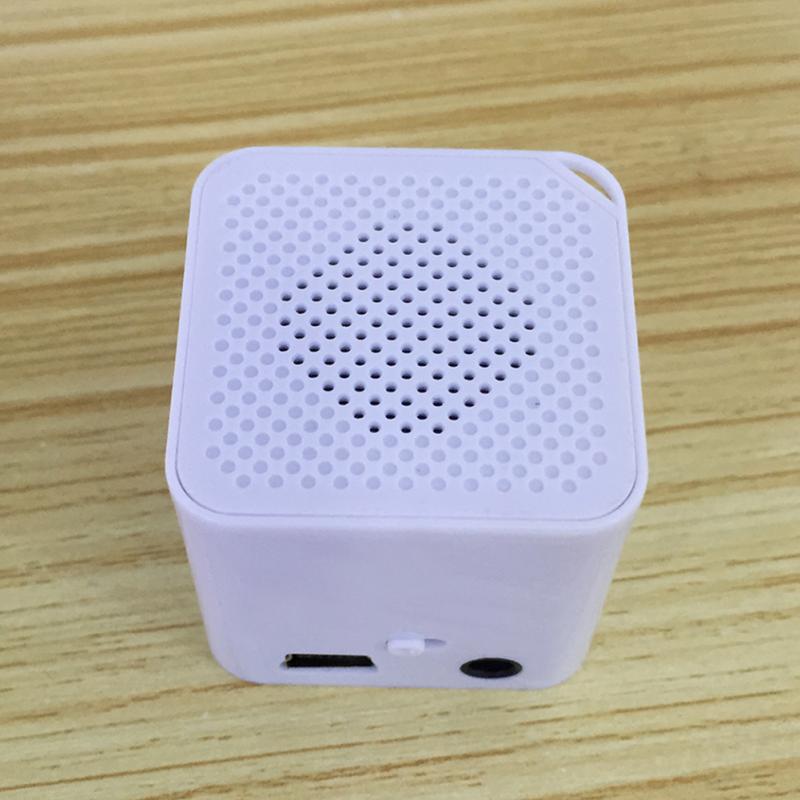 Buy Mini Speaker MP3 Square Block Voice 